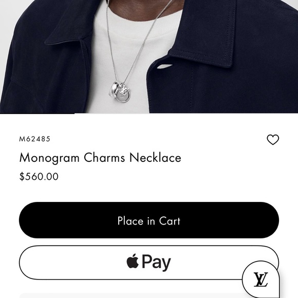 🎄 SALE! Monogram Charms Necklace - Picture 7 of 8